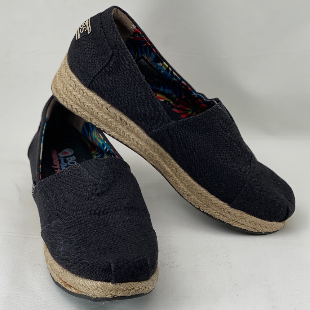 BOBS from Skechers Espadrilles Black size 9.5